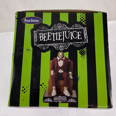 Royal Bobbles Beetlejuice Bobblehead Shrunken Head Neitherworld