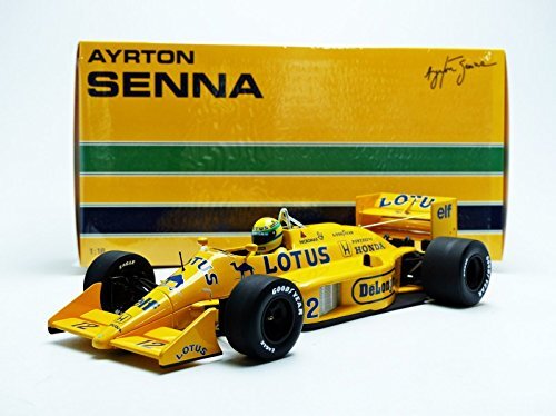 Minichamps 1/18 Scale Diecast - 540 871812 Senna Lotus Honda 99T 1987 #12 - Picture 13 of 13