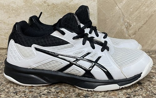 ASICS Upcourt 3 GS 1074A005 Sneakers, Kid\u0026#039;s Size 2, Black/White Clean!  | eBay