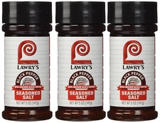 Lawry'S Seasoned Salt Black Pepper, 5 Ounce (Pack of 3)