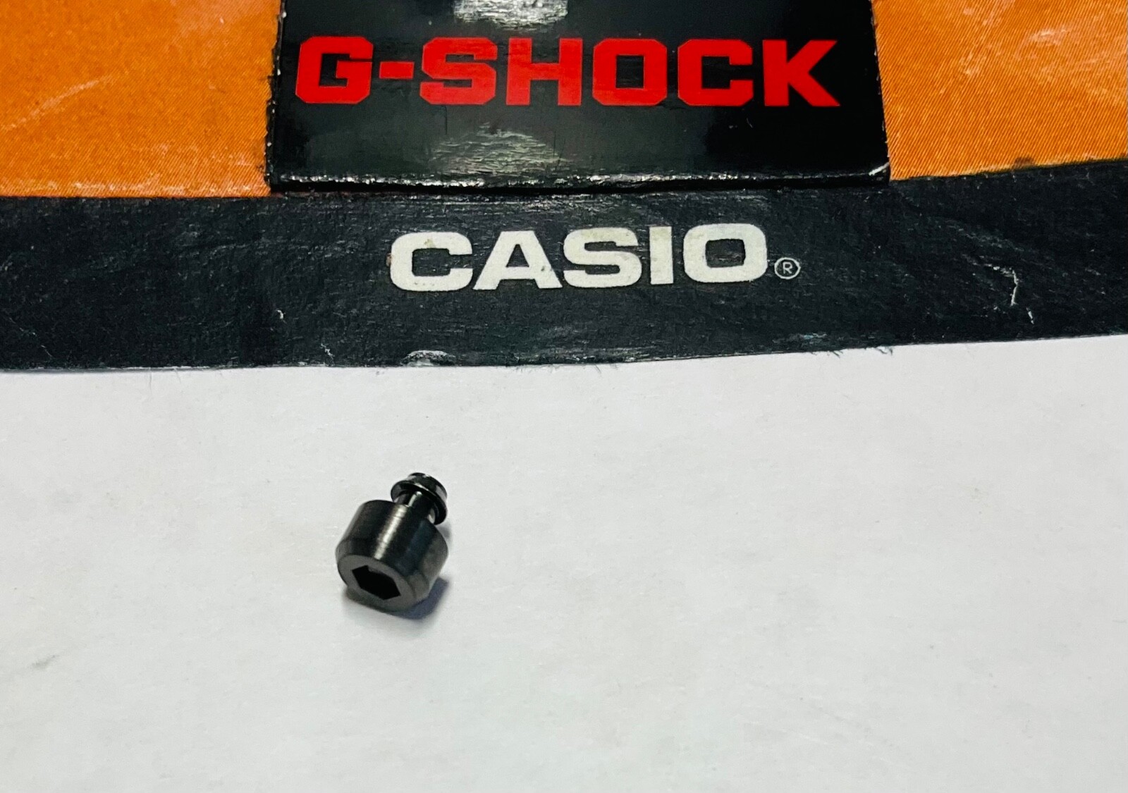 CASIO G-Shock GWG-1000 Gun-Metal SS Deco Bezel Screw GWG-1000GB-1A (QTY 1)