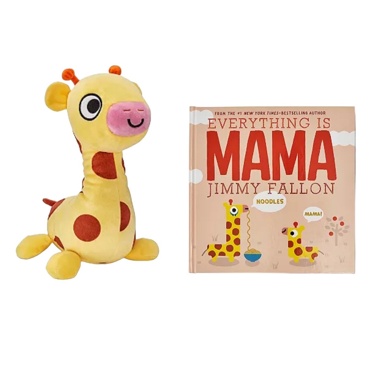 Everything is Mama Giraffe Jimmy Fallon Book Set Kohl's 10” Stuffed Soft  Plush