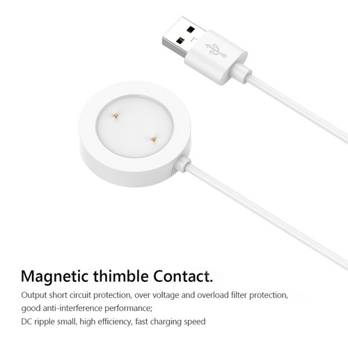 Watch Charging Cable Cradle Accessories for Watch S1 Active (White) - Zdjęcie 7 z 12
