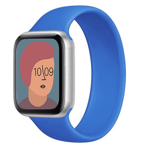 For Apple Watch Ultra2 9 8 7 6 SE Silicone Bracelet Solo Loop Strap iWatch 49mm - Bild 37 von 38