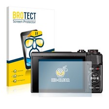 Canon Powershot G7 X Mark II ,2 x BROTECT HD-Clear Screen Protector hard-coated