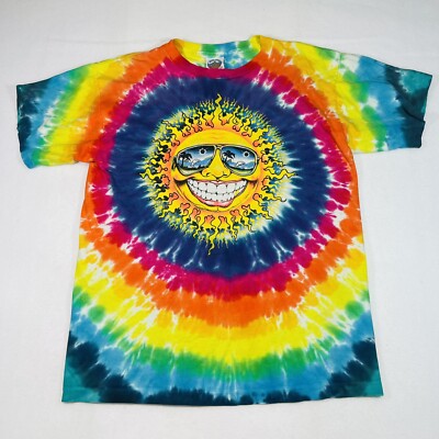 Vintage Jerry Jasper Bye-Dye Sun and Moon Tie-Dye Grateful Dead L