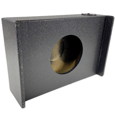 BASS 8 Inch Sealed Shallow Truck Subwoofer Box Enclosure | Down Fire Slim 8''