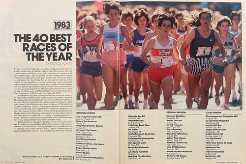 1984 The Runner Magazine February Runners of the Year, Nike ad - Picture 16 of 24