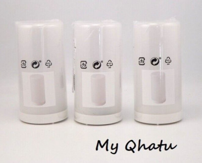 3 x Ikea SOLVINDEN LED Battery operated cylinder light, outdoor/indoor 6 '' White