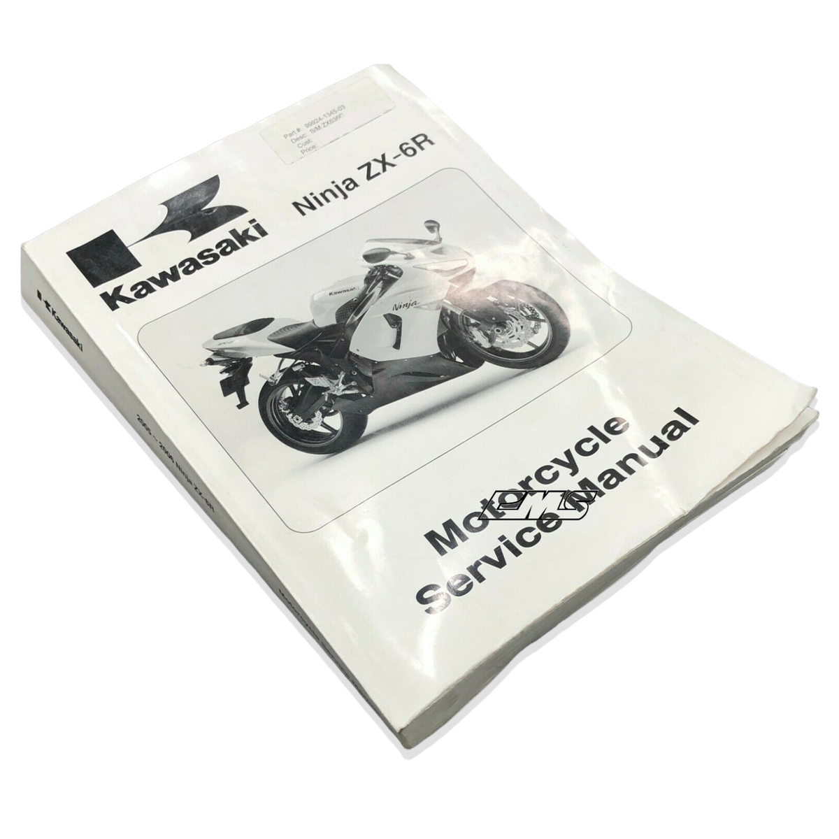 Kawasaki Motorcycle OEM Service Manual 99924-1311-03 Ninja