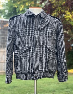 tweed bomber