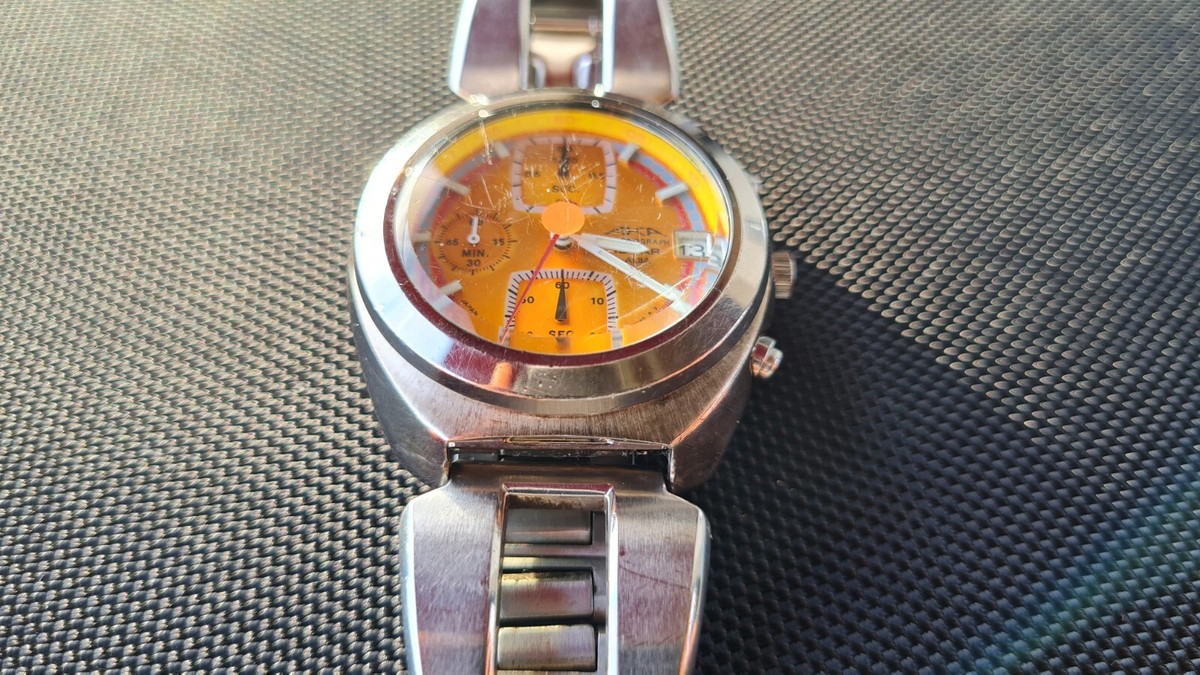SEIKO AKA V657-6030 メンズ SEIKO ALBA AKA V657-6030 クロノグラフ 腕時計 | しばさんの