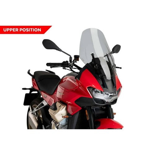 Pare-brise Universel Pour Moto - Puig Plus 4620 Coloris Fumé Clair