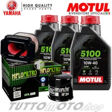 Tagliando YAMAHA MT-07 700 2020 2021 2022 2023 / Olio Motul 5100 + Filtri MT07