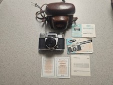 Voigtlander Bessamatic SLR Camera w/ Color-Skopar 50mm f2.8 Lens MANUAL CASE