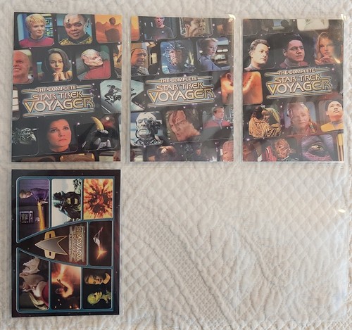 The Complete Star Trek Voyager Mini Master Set Base Subgrafi Raccoglitore Promozionale - Foto 9 di 14