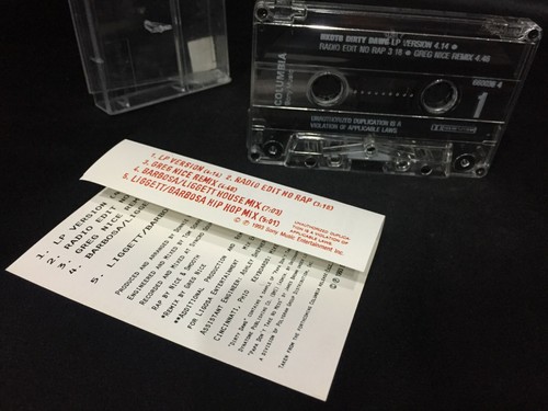 NKOTB Dirty Dawg New Kids on the Block Single Cassette Tape (Columbia 1993) - Picture 3 of 4