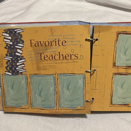 Álbum de fotos de días escolares recuerdo de la infancia de pre-graduación regalo - Imagen 7 de 12
