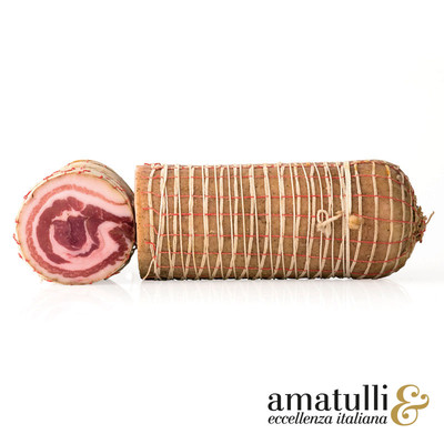 Pancetta Arrotolata / gerollter Bauchspeck ca. 300g Stück - Italien