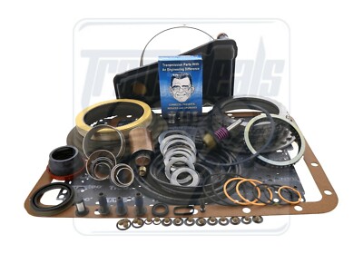 Fits Ford E4OD E40D Transmission Deluxe Rebuild Kit 89-95 L2 + Transgo Fix 2WD