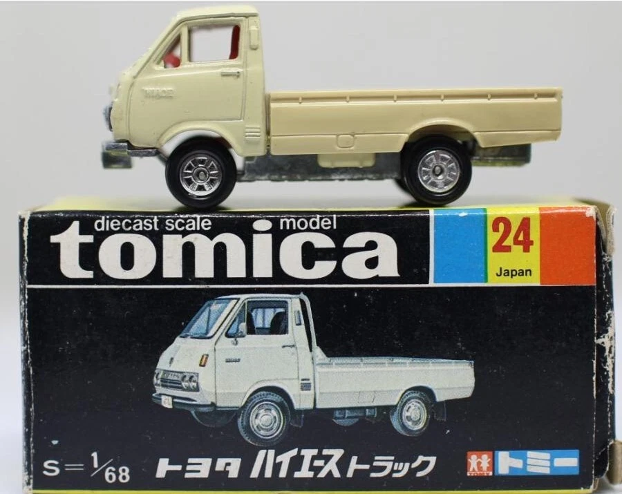 Tomica black box 24 Toyota Hiace truck 1/68 made in Japan | eBay