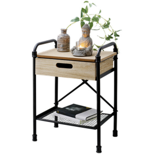Table de Chevet Bois Recyclé | La Fabrique Industrielle