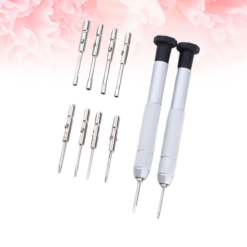 Sunglasses Repair Kit Eyeglasses Double Head Watch Tool Drawer