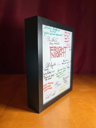 Fright Night Skript signiert - Autogramm Nachdrucke - 113 Seiten - Vampire - Horror - Bild 4 von 7