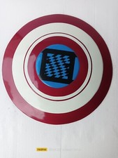 Marvel Modified Captain America 75th Anniversary Avengers Shield Alloy Metal