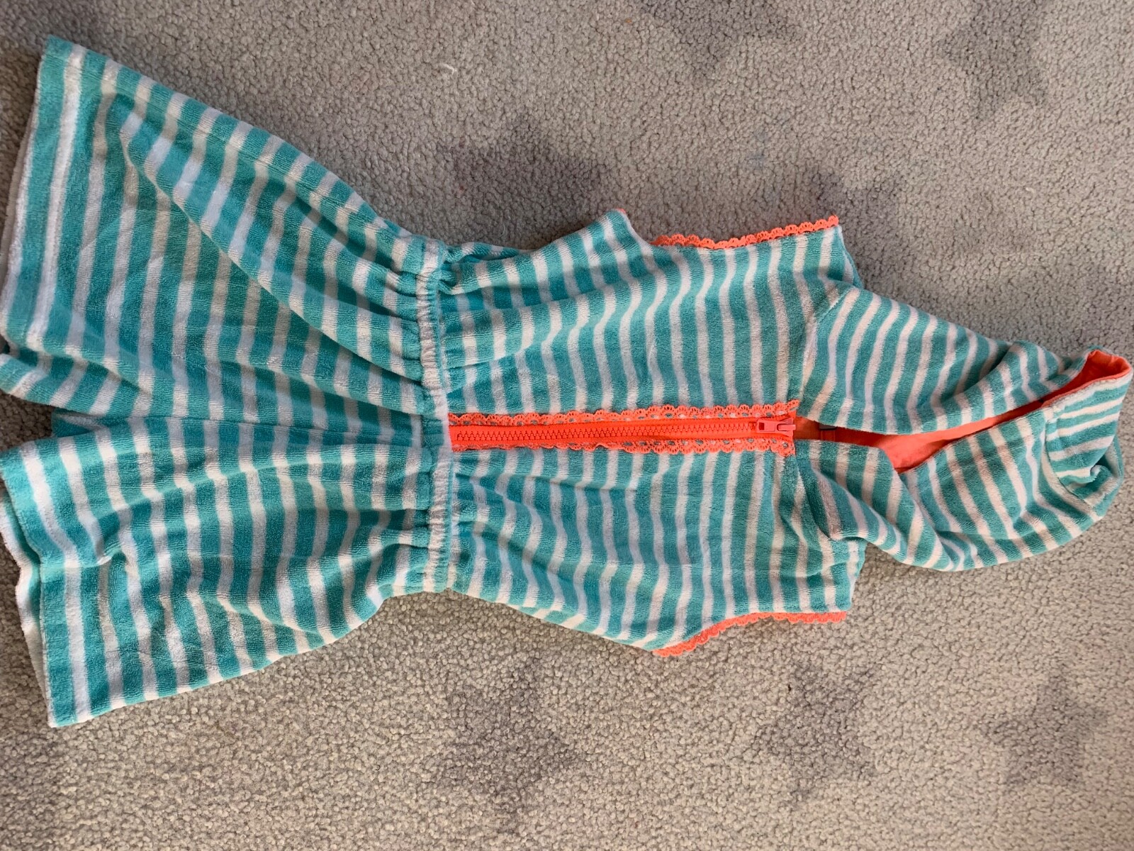 Sainsbury TU kids beach towelling coverup girls image 6