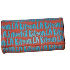 Kitson LA wallet Pink and Blue