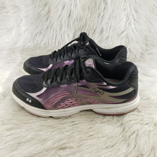 Scarpe da ginnastica donna RYKA 'Devo Plus 3' nere viola taglia 8,5M - Foto 2 di 6