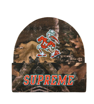 Supreme Mitchell & Ness NCAA Beanie (True Timber Kanati Camo Supreme Mitchell & Ness NCAA Beanie (True Timber Kanati Camo