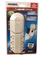 Brinks Indoor Digital 2 Event Timer Strip & Power Outlet - 2 Timed, 6 In Total Brinks Indoor Digital 2 Event Timer Strip & Power Outlet - 2 Timed, 6 In Total