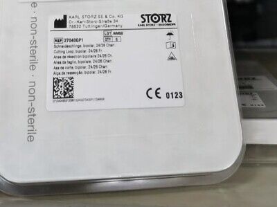 K. Storz 27040GP1, 24/26 Ch BIPOLAR CUTTING LOOP 24/26 Fr K. Storz 27040GP1, 24/26 Ch BIPOLAR CUTTING LOOP 24/26 Fr