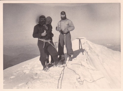 Mountaineering: 9 photos ascent of Mont Blanc August 1938 Chamonix Haute-Savoie - Picture 18 of 19