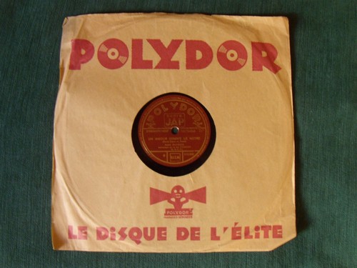 André Pasdoc & Trio Sylvio Schmidt: Pas Ce Soir 78T Shellac POLYDOR 512.322 - Picture 2 of 3