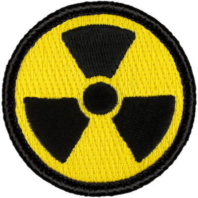 Nuclear Patrol Patch - 2'' Round Embroidered Patch