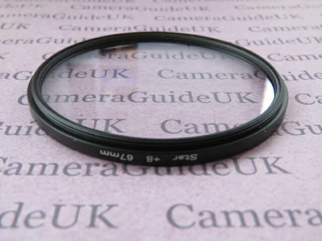 67mm 8 Point Star-effect Cross Screen for Canon Nikon Z Sony Pentax Camera Lens - Image 3 of 3