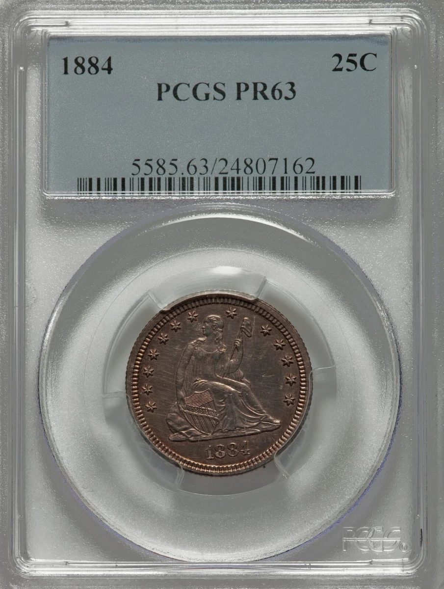 1884 Year Seated Liberty US Quarters (1838-1891) for sale | eBay