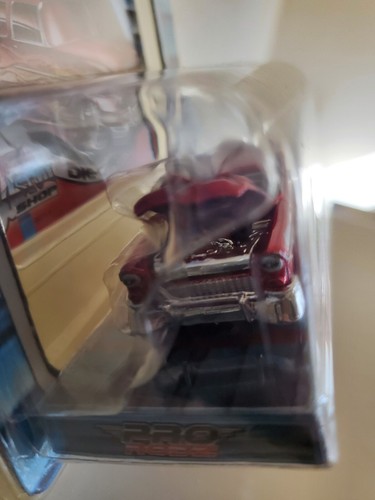 Maisto Pro Rodz Diecast 1:64 Red w/Flames '55 Chevrolet Nomad Station Wagon - Picture 3 of 3