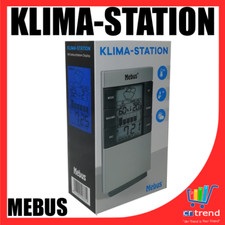 Mebus Klima-Station, Wettervorhersage, Innenthermometer, Beleuchtung NEU WOW