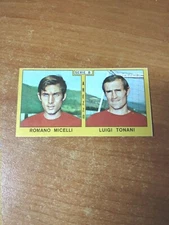 PANINI 1969-70 MICELLI/TONANI Footballers Figurine - AREZZO Original