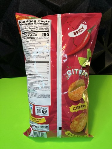 🔴 Brand New Lays CHILE LIMON Flavored Potato Chips 8.5 oz (1 Bag) - Picture 3 of 3