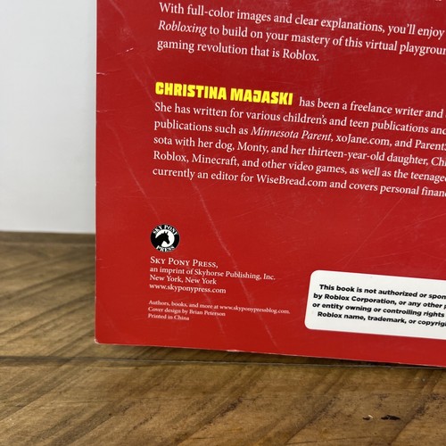 The Ultimate Unofficial Guide to Robloxing Guidebook Reference Christina Majaski - Bild 5 von 7