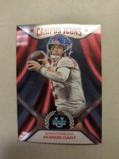 2024 Bowman University Chrome - Campus Icons #CI-3 Jaxson Dart (RC)