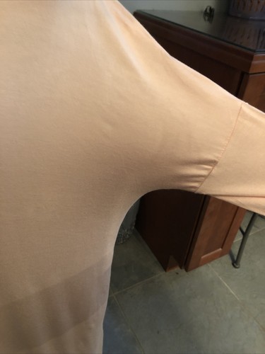 Women’s Reborn J Pink Stretch Long Sleeve Swing Top Size Large - Picture 3 of 8