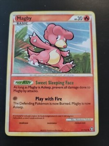 Pokemon Card 2010 Triumphant - Magby 41/102
