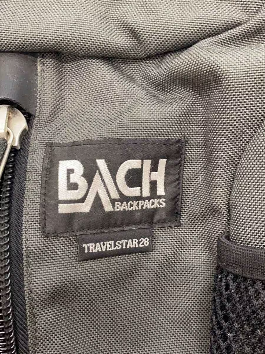 Bach Backpack Nylon Gry Solid KKB42 - image 5