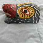 Unique Guatemalan Folk Art Mask – Hand Carved Wood — photo 3